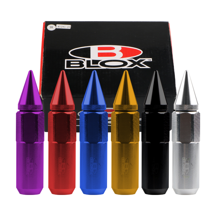 Колесные диски для гоночных автомобилей, гайки с защитой от кражи, шипованные гайки M12 * 1,5/M 12*1,25