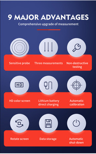 자동차 코팅 두께 측정기 디지털 미터 자동차 페인트 검사기 필름 두께 측정기 - Product Image 4