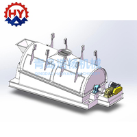 Machine de criblage de sable hexagonal de précision, directement de l'usine, équipement de fonderie stable pour le calibrage automatique du sable de coulée