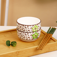 Ensemble de bols à ramen classiques japonais personnalisés bols de service en grès cérame cuillères à baguettes de riz nouilles vaisselle à usage alimentaire
