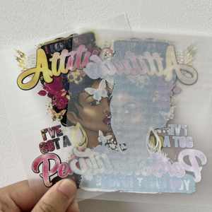 Transferts thermiques sérigraphiés de haute qualité personnalisés, impression numérique, transferts thermiques personnalisés prêts à être pressés pour t-shirt - Product Image 1