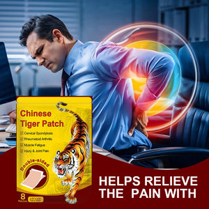 HZL天然ハーブ中国虎パッチ石膏鎮痛筋肉と血液活性化緩和痛みパッチ - Product Image 3