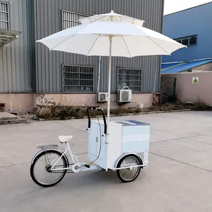 JEKEEN बिजली फास्ट फूड बाइक मोबाइल भोजन गाड़ी आइसक्रीम धक्का गाड़ी