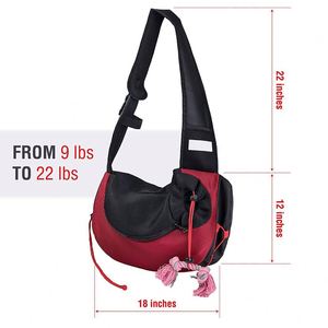 Bolsa para Perro Manos Libres Personalizada OEM, Correa Ajustable, Portátil para Paseos al Aire Libre, Pedidos Pequeños, Directo de Fábrica - Product Image 2