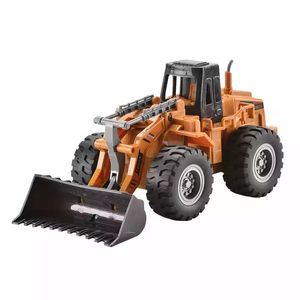 Vehículo de construcción teledirigido de 4 canales, 27Mhz, simulación de camión, excavadora, juguete de coche con luz, camiones teledirigidos, nuevo producto - Product Image 1