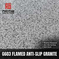 Carreaux de granit gris clair G603 professionnels - Carreaux de pierre naturelle blanche sésame polie pour sols de garage extérieurs