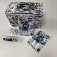 Boîtes d'emballage pour pilules d'amélioration masculine Rhino 69 7 Cartes en papier 3D Effet Rhino 69 7 Pilules Capsule Emballage en blister Cartes