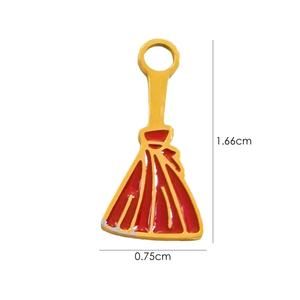 Halloween Stainless Steel <strong>Bat</strong> Ghost Skeleton Mask <strong>Charms</strong> Necklace Bracelet Accessories for Jewelry Making - Product Image 6