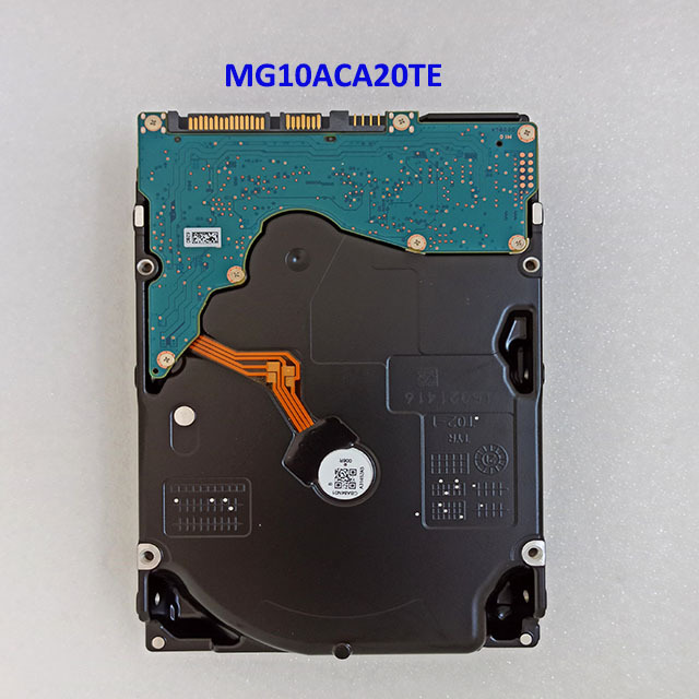 Enterprise HDD MG10ACA20TE 20TB 3.5" SATA 6Gb/s 7200RPM 512MB MG10 Series Internal Hard Drive for Server High Data Storage