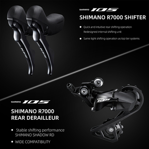Bicicleta de Carretera de Fibra de Carbono T700 con Cuadro Aerodinámico y Transmisión de 11 Velocidades para Carreras de Competición 1401028-029 [Cuadro de Carbono de Una Pieza] - Product Image 5