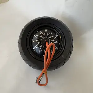 14 Inch 130/60-8 High Power 8000w 72v High Speed 120km/h Vacuum Tire Motor For Modified Electric Scooter