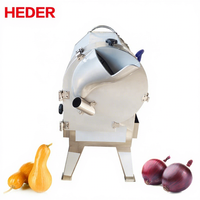 Industriële groente- en fruitsnijmachine, zigzag aardappelchips snijmachine, verstelbare snijgrootte, capaciteit 300-600kg/u, meelmolen