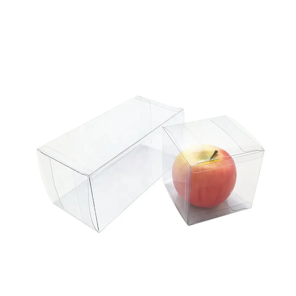 Подарочная Складная прозрачная пластиковая коробка из ПВХ