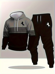 Ensemble sweat à capuche et pantalon <span class=keywords><strong>de</strong></span> survêtement en polaire respirant pour homme, imprimé 3D <span class=keywords><strong>Bonhomme</strong></span> <span class=keywords><strong>de</strong></span> <span class=keywords><strong>neige</strong></span> et flocon <span class=keywords><strong>de</strong></span> <span class=keywords><strong>neige</strong></span> <span class=keywords><strong>de</strong></span> Noël, coupe décontractée, manches longues, avec cordon <span class=keywords><strong>de</strong></span> serrage - Product Image 6