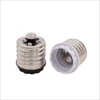 Douille de conversion de lampe à vis en plastique de qualité supérieure, marque Ruyi, E40 vers E27, pour usage intérieur, 250V, avec garantie de 3 ans