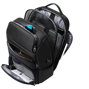 New Travel Safe Durable Back Pack High Capacity Men Business Cool Design Backpack with USB Charging