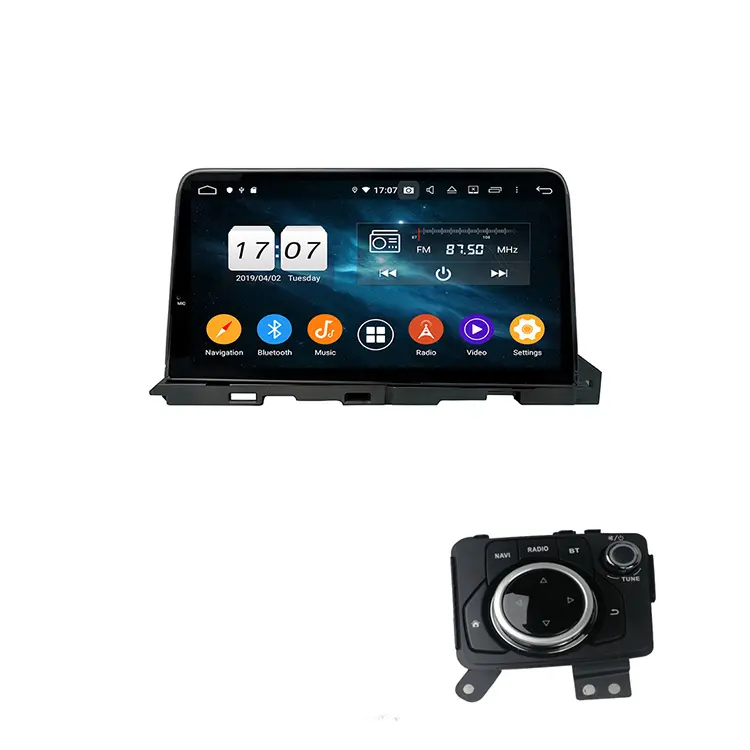 Sıcak satış octa çekirdek android 9.0 dokunmatik ekran araç dvd oynatıcı oynatıcı Mazda 6 2019 PX5 4 + 32GB ayna bağlantı
