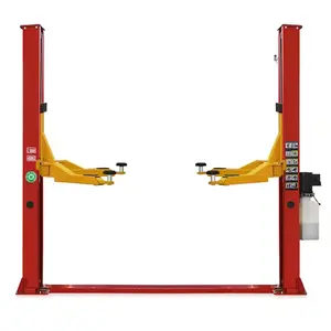 Small Triple Level Club Car Truck Lift Ton Hydraulic Movable Pantographic Pit 3500 Power Unit New Rubber Pole Post Lifter Sale