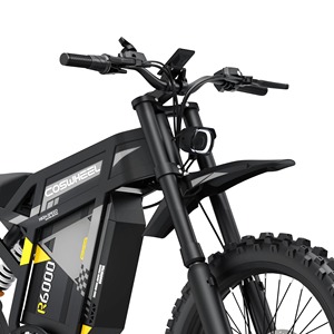 Coswheel R6000 60V 7KW EU Stock E-Dirt Bike <b>Electric</b> Bike with Li-ion Battery 60V 30Ah 17" Off-Road <b>Electric</b> Dirt Bike for Teens - Product Image 6