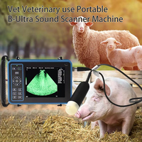Escáner de Ultrasonido Veterinario Portátil, Detector de Gestación Animal para Ganado Vacuno, Cerdos, Ovejas, Caballos, Máquina de Ultrasonido para Mascotas
