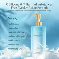 Shampoo aux extraits de thé aux acides aminés naturels et biologiques, antipelliculaire, régulateur de sébum, hydratant, lissant, fortifiant, soin des cheveux