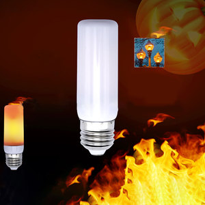<span class=keywords><strong>Ampoule</strong></span> <span class=keywords><strong>LED</strong></span> Effet Flamme E27 <span class=keywords><strong>E14</strong></span> B22, Quatre Modes, Effet Flamme Dynamique Clignotant, AC85V-265V 78SMD 2835, <span class=keywords><strong>Ampoule</strong></span> à Effet Feu - Product Image 1