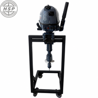 Moteur hors-bord 6 CV 4 temps 100 % neuf OEM HSP en alliage d'aluminium marin avec commande manuelle par gouvernail et système de refroidissement par eau