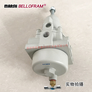 Régulateur de pression Marsh Bellofram 960-069-000 en aluminium pour air, fabriqué aux États-Unis - Product Image 2