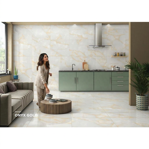 กระเบื้องพอร์ซเลนลายหินอ่อนสีเทาคาสตาโน เบรซซา เงา ขนาด 80x160 ซม. สำหรับพื้นและผนังสไตล์โมเดิร์น - Product Image 2