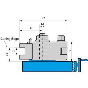 เครื่องมือกลและอุปกรณ์เสริม, แท่นจับชิ้นงานและหัวจับเครื่องมือ, หัวจับเครื่องมือแบบเปลี่ยนเร็ว FERVI QUICK-CHANGE TOOL HOLDER TURRET - Product Image 1
