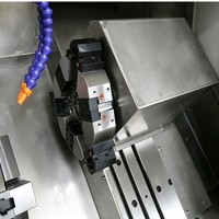 Tour CNC à banc incliné TCK6340, portée de coupe 400 mm, longueur de travail 200 mm, commande GSK980TC3, 3500 tr/min, pour petites pièces