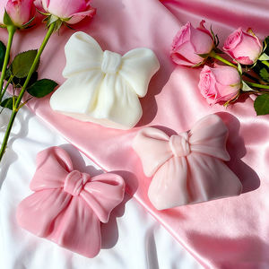 Perlengkapan lucu pesta lilin busur dekorasi pesta lilin kedelai hadiah lilin beraroma untuk pengantin pernikahan - Product Image 6