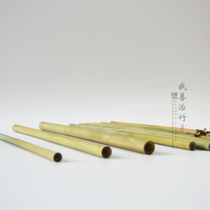 Natural <b>Bamboo</b> <b>Straws</b> Round Solid Color For Milk Tea And Beverages Stirrers Chongqing Origin ZX 002 - Product Image 3