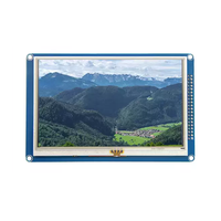 Modul LCD TFT Warna 4.3/5/7 Inci dengan Layar Sentuh Kapasitif, Antarmuka MCU & IC Driver SSD1963