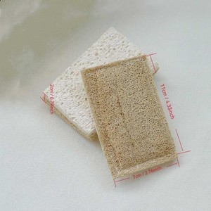 Biyobozunur mutfak süngerleri çizilmez bulaşık süngeri süper emici bitki bazlı doğal lif kabağı süngerleri - Product Image 2