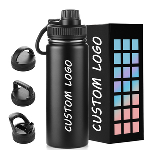 32oz 304 Stainless Steel Insulated Leak-Proof BPA Free Sports Water Bottle Paracord Handles Wide Mouth <b>Reusable</b> Vacuum Tumbler - Product Image 1