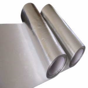 High Quality Silver Aluminum Foil Fiberglass Fabric Anti-radiation <strong>Heat</strong> Exhaust <strong>Pipe</strong> <strong>Heat</strong> Insulation <strong>Wrap</strong> Cloth Fireproof for PU - Product Image 3