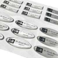 Autocollants Doming personnalisés en résine époxy transparente 3D Autocollants en silicone Étiquettes Logo Autocollants d'ascenseur 3d personnalisés
