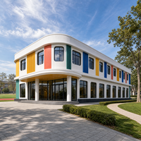 Fabricant de bâtiments scolaires en structure métallique, Projet de campus OEM, Bloc de salles de classe, Cantine, Dortoir, Gymnase, Salle polyvalente
