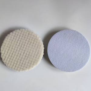 Mini tampon de laine rayé non perforé détaillé de <span class=keywords><strong>voiture</strong></span> chinoise polissage pour <span class=keywords><strong>voiture</strong></span> 50/80/100/125mm - Product Image 4