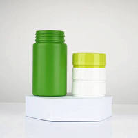 Flacon liquide opaque de 120 ml à haute clarté, à col large, pour usage médical, en plastique, pour capsules