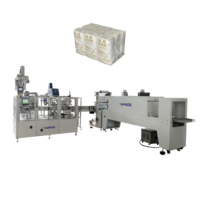 Machine d'emballage automatique de poudre ZL8-2000, ligne de remplissage et de scellage de sacs en papier type brique, 20-22 sacs/min, 380V