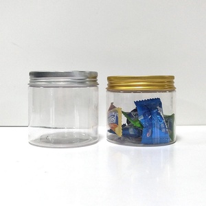 100ml Face Cream Containers Cosmetics <b>Plastic</b> Clear Hair Mask Body Scrub Skincare Cream <b>Jar</b> with White Lids - Product Image 5