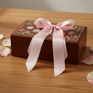 Lazo de Poliéster con Diseño de Mariposa para el Día de San Valentín Gordon, Lazo de Satén de Doble Cara <span class=keywords><strong>Rosa</strong></span> Pre-Atado para Manualidades y Decoración - Product Image 2