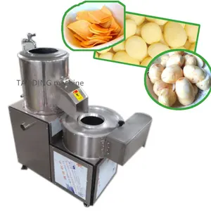 Pequeña máquina peladora de patatas, máquina peladora de patatas y lavadora, peladora de patatas y rebanadora, máquina para lavar zanahorias