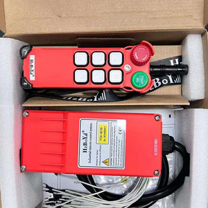 Télécommande industrielle sans fil E1-2D4S à 6 boutons, antichoc et résistante à la température, pour grue de levage avec arrêt d'urgence et sonnette - Product Image 2