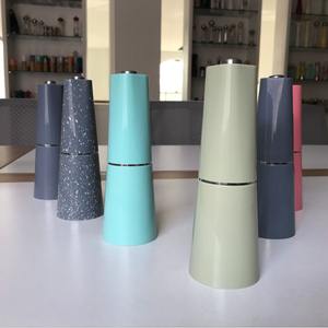 Cross Border Multi Style <b>Pepper</b> <b>Grinder</b> 6.2x18.5 Cm Cylinder Metal Lid Portable Electric Travel Kitchen Gadget - Product Image 1