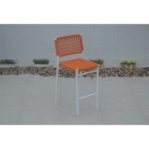 Juego de muebles de silla de mesa alta para Bar alto individual de calidad superior para terraza de café <span class=keywords><strong>restaurante</strong></span> de <span class=keywords><strong>cuerda</strong></span> tejida para exteriores - Product Image 3