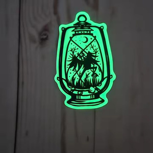 Chất Lượng Cao Biểu Tượng Tùy Chỉnh Phát Sáng Trong Bóng Tối Dán Không Thấm Nước UV Kháng Xe Bumper Dán Phát Sáng Phát Sáng Cho Trang Trí - Product Image 3