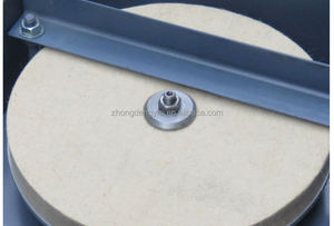 Máquina rectificadora plana de 12 pulgadas para jade, con plato de rueda de arena y mesa de lijado, para tallado de jadeíta y diamante, maquinaria industrial - Product Image 4